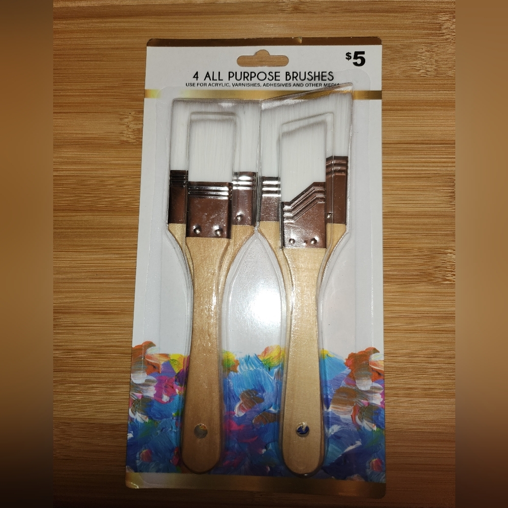 All Purpose Paint Brushes Set